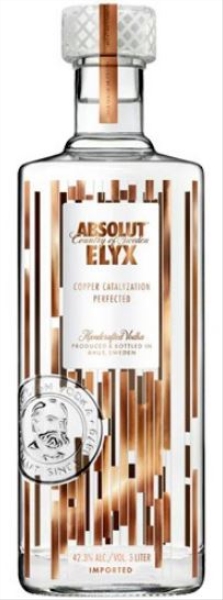 Image sur Absolut Elyx 42.3° 3L